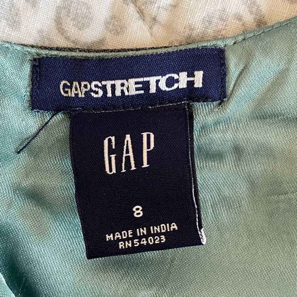 GAP dress, knee length, size 8, dark grey color - Picture 3 of 4